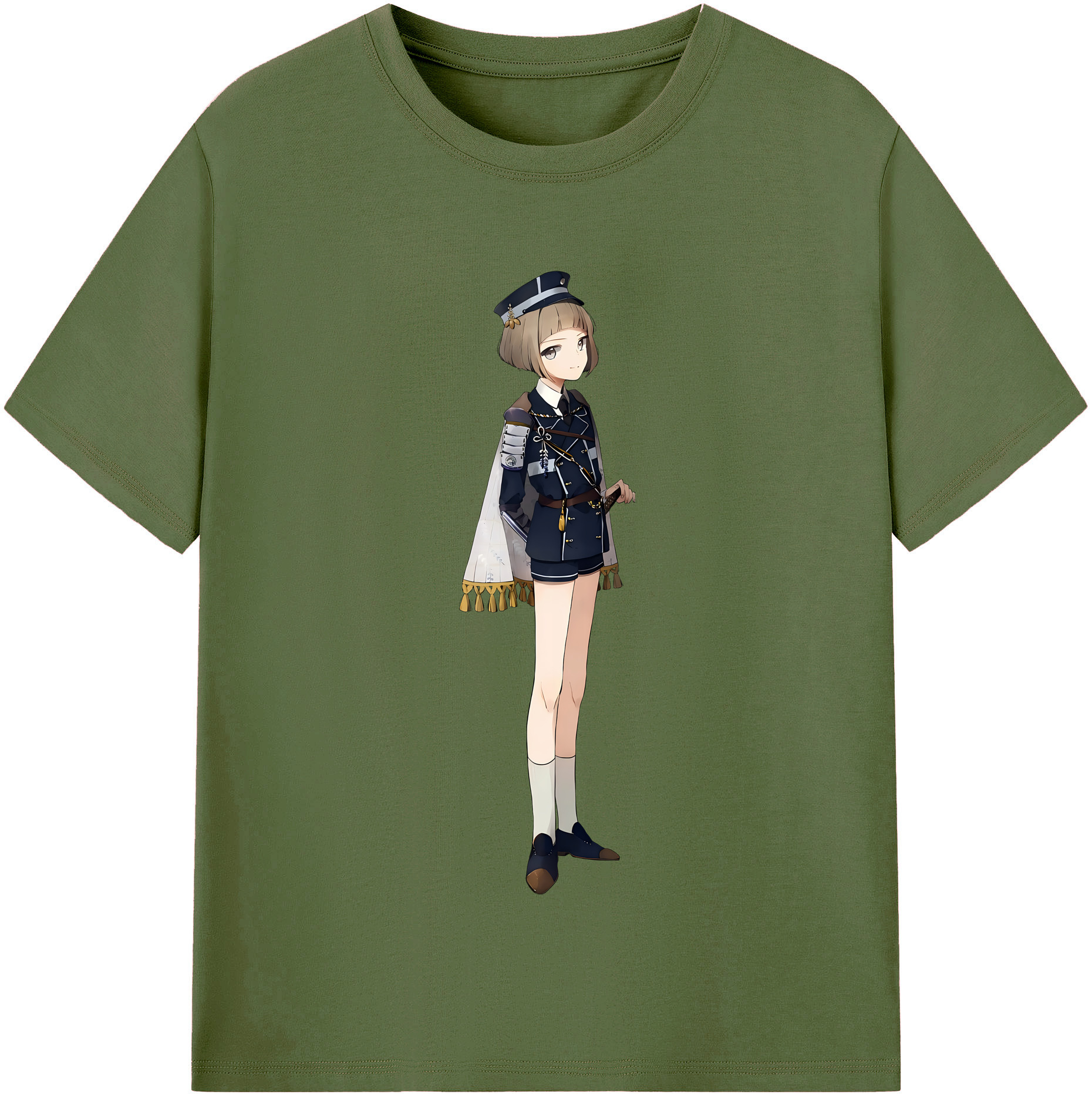 （画像用） 刀剣乱舞 Touken Ranbu 綿100％半袖Tシャツ（フロントプリント）